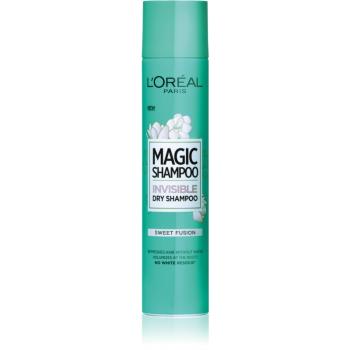 L’Oréal Paris Magic Shampoo Sweet Fusion suchý šampón pre objem vlasov, ktorý nezanecháva biele stopy 200 ml