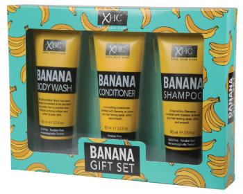 Xpel Banana vyživující šampon na vlasy 100 ml + kondicioner na vlasy 100 ml + sprchový gel 100 ml darčeková sada