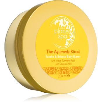 Avon Planet Spa The Ayurveda Ritual telové maslo pre výživu a hydratáciu 200 ml