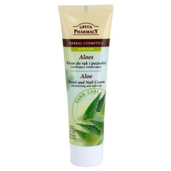 Green Pharmacy Hand Care Aloe hydratačný a zvláčňujúci krém na ruky a nechty 100 ml