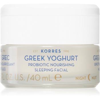 Korres Greek Yoghurt vyživujúci nočný krém s probiotikami 40 ml