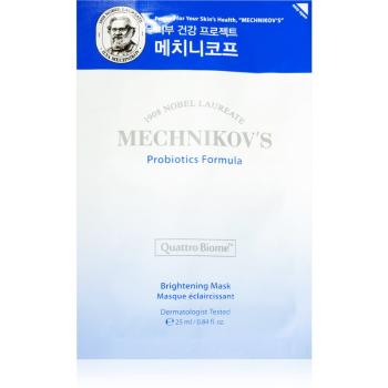 Holika Holika Mechnikov's Probiotics Formula rozjasňujúca plátienková maska 25 ml