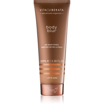 Vita Liberata Body Blur HD Skin Finish bronzer na telo a tvár odtieň Latte Dark 100 ml