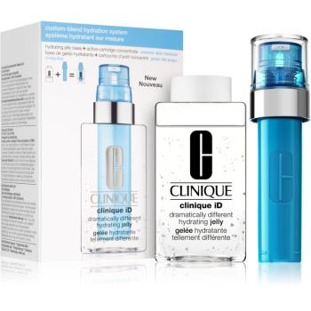Clinique iD™ Dramatically Different™ Hydrating Jelly + Active Cartridge Concentrate for Pores & Unev kozmetická sada I. (pre rozjasnenie a vyhladenie