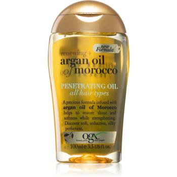 OGX Argan Oil Of Morocco vyživujúci olej na lesk a hebkosť vlasov 100 ml