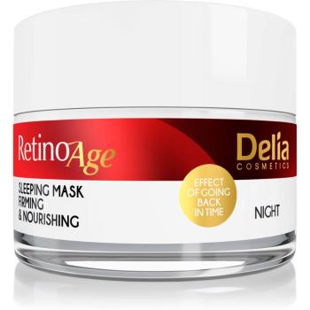Delia Cosmetics Retino Age vyžuvujúca a spevňujúca maska na noc 50 ml