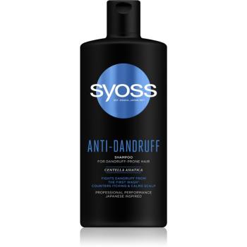 Syoss Anti-Dandruff šampón proti lupinám 440 ml