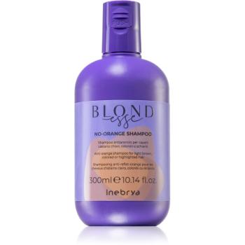 Inebrya BLONDesse No-Orange Shampoo vyživujúci šampón neutralizujúce mosadzné podtóny 300 ml