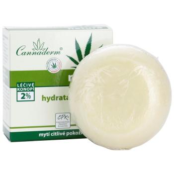 Cannaderm Natura Moisturizing soap hydratačné mydlo s konopným olejom 100 g