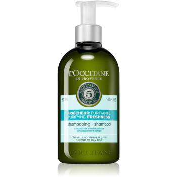 L’Occitane Purifying Freshness Shampoo osviežujúci šampón 500 ml