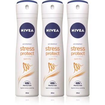 Nivea Stress Protect antiperspirant v spreji (výhodné balenie)