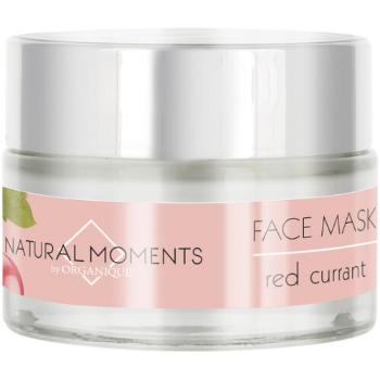 Organique Posilňujúci maska pre všetky typy pleti Natura l Moments Red Currant (Face Mask) 50 ml