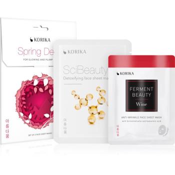 KORIKA Spring Detox set detoxikačnej a liftingovej masky pre ženy