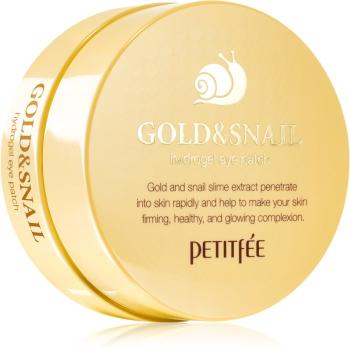 Petitfée Gold & Snail hydrogélová maska na očné okolie s extraktom zo slimáka 60 ks