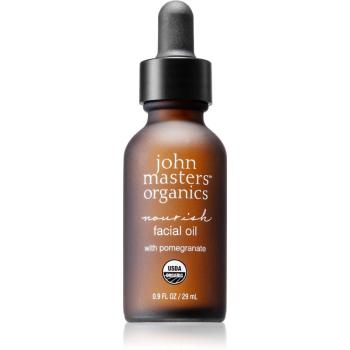 John Masters Organics All Skin Types pleťový olej pre výživu a hydratáciu 29 ml