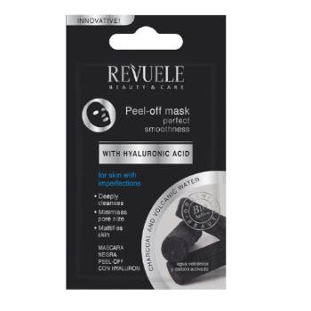 Revuele Zlupovacia maska s aktívnym uhlím a kyselinou hyalurónovou Beauty & Care (Peel Off Mask) 7 ml