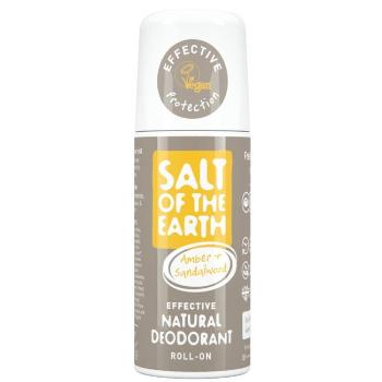 Prírodný kryštálový deodorant PURE AURA - jantár, santalové drevo ROLL ON