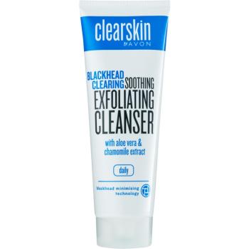Avon Clearskin Blackhead Clearing čistiaci peelingový gél proti čiernym bodkám 125 ml