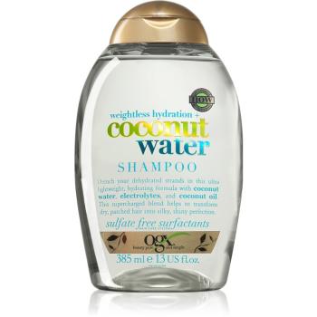 OGX Coconut Water ľahký hydratačný šampón pre suché vlasy 385 ml