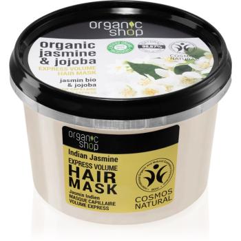 Organic Shop Organic Jasmine & Jojoba maska na vlasy pre objem 250 ml