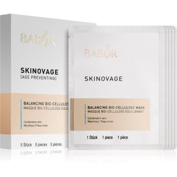 Babor Skinovage Balancing Bio-Cellulose Mask sada plátenných masiek 5 ks