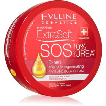 Eveline Cosmetics Extra Soft SOS intenzívny regeneračný krém na telo a tvár 175 ml