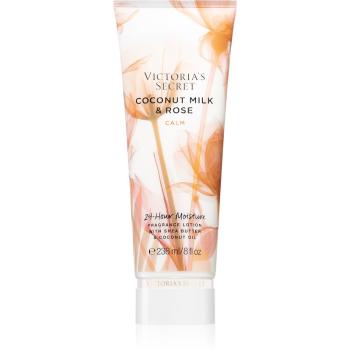 Victoria's Secret Natural Beauty Coconut Milk & Rose telové mlieko pre ženy 236 ml