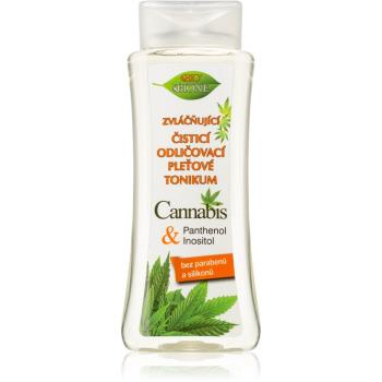 Bione Cosmetics Cannabis čistiace a odličovacie pleťové tonikum 255 ml