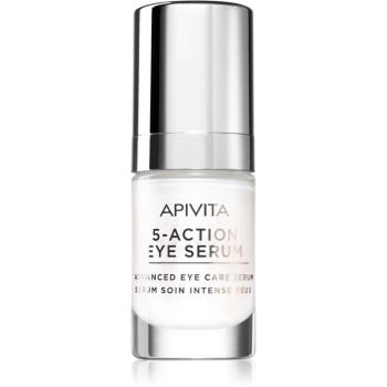 Apivita 5-Action Eye Serum intenzívne sérum na očné okolie 15 ml