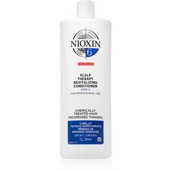 Nioxin System 6 Color Safe Scalp Therapy Revitalising Conditioner revitalizačný kondicionér pre chemicky ošterené vlasy 1000 ml