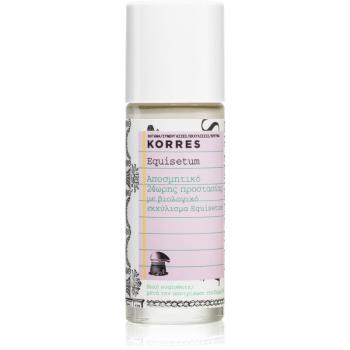 Korres Equisetum dezodorant roll-on bez obsahu hliníkových solí 24h 30 ml