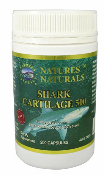 Australian Remedy Shark Cartilage 500 - žraločia chrupavka 200 kapslí