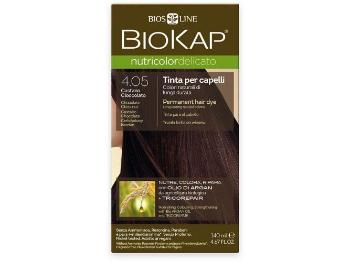 Biokap NUTRICOLOR DELICATO - farba na vlasy - 4.05 gaštanový čokoládová 140 ml