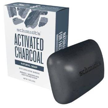 Schmidt´s Prírodné toaletné mydlo aktívne drevené uhlie (Bar Soap Active C harcoal) 142 g