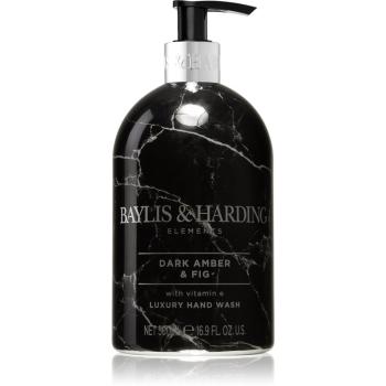 Baylis & Harding Elements Dark Amber & Fig tekuté mydlo na ruky 500 ml