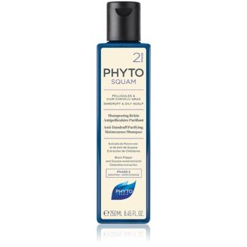 Phyto Phytosquam hĺbkovo čistiaci šampón pre mastnú pokožku hlavy proti lupinám 250 ml