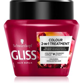 Schwarzkopf Gliss Colour 2-IN-Treatment regeneračná maska pre farbené vlasy 300 ml