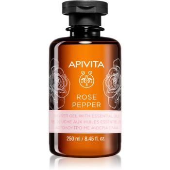 Apivita Rose Pepper sprchový gél s esenciálnymi olejmi 250 ml