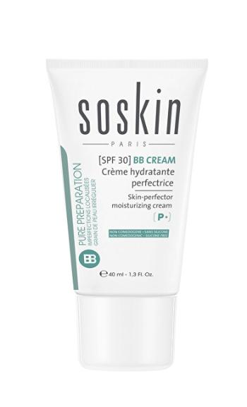 Soskin Paris Hydratačný BB krém pre mastnú pleť SPF 30 (Skin Protector Moisturising Cream) 02 Medium
