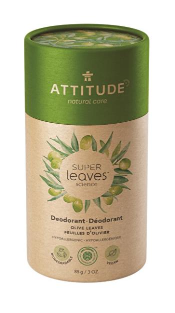 ATTITUDE Prírodné tuhý deodorant SUPER LEAVES - olivové listy 85 g