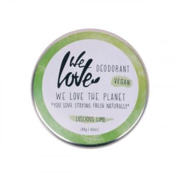 We Love the Planet Prírodný krémový dezodorant "Lucious Lime" 48 g