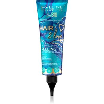 Eveline Cosmetics I'm Bio Hair 2 Love čistiaci peeling na vlasy a vlasovú pokožku 125 ml