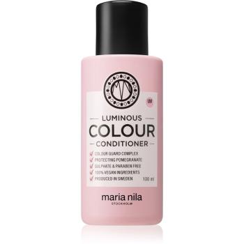 Maria Nila Luminous Colour rozjasňujúci a posilňujúci kondicionér pre farbené vlasy bez sulfátov 100 ml