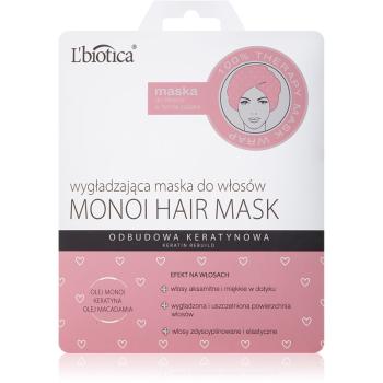 L’biotica Hair Mask hydratačná vyhladzujúca maska Monoi