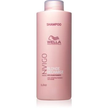 Wella Professionals Invigo Blonde Recharge šampón pre ochranu farby blond vlasov Cool Blond 1000 ml