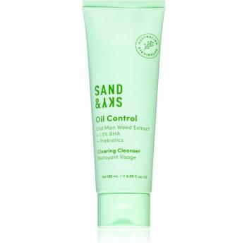 Sand & Sky Oil Control Clearing Cleanser osviežujúci čistiaci gél pre mastnú a problematickú pleť 120 ml