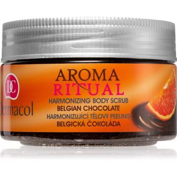 Dermacol Aroma Ritual Belgian Chocolate telový peeling 200 g