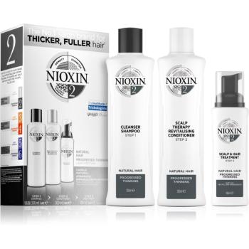 Nioxin System 2 Natural Hair Progressed Thinning darčeková sada III. unisex
