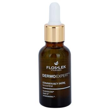 FlosLek Pharma DermoExpert Concentrate obnovujúce pleťové sérum na tvár, krk a dekolt 30 ml