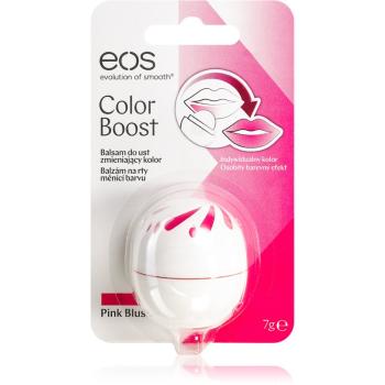 EOS Color Boost Pink Blush balzam na pery 7 g